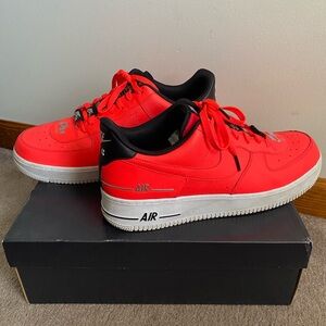 Air Force 1 '07 LV8 'Double Air Pack - Laser Crimson'